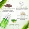 image:imageAloderma Aloe Face Serum Set 2 Pieces  Hydrating Serum Brightening Serum  Made within 12h of Harvest Hydrating Moisturizing Softening Skin Care Set