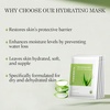 image:imageAloderma Aloe Face Sheet Mask Set 3 Pack  Made within 12h of Harvest  Hydrating Mask Brightening Mask Firming Mask Farm Fresh Aloe Vera Skincare Set