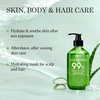 image:imageAloderma Aloe Vera Gel  Large 176oz Value Pump  Made within 12 Hours of Harvest with 99 Organic Aloe Vera Lightweight NonSticky for Sunburns Natural Soothing Aloe Vera for Face amp Hair176 Fl Oz Pack of 1