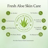image:imageAloderma Aloe Vera Gel 2 Pack  500g Aloe Gel 300g Gel  Tea Tree Oil  Hydrating Moisturizing Soothing amp Softhening Aloe Vera Gel for Face Body Hair amp Scalp After Sun Care