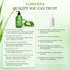 image:imageAloderma Aloe Vera Gel amp Tea Tree Oil for Face Scalp amp After Sun 106 oz  Made with 90 organic aloe harvested in 12 hours Unscented 300g pump bottle great for oily skin body scalp hair shaving6