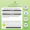 image:imageAloderma Aloe Vera Gel amp Tea Tree Oil for Face Scalp amp After Sun 106 oz  Made with 90 organic aloe harvested in 12 hours Unscented 300g pump bottle great for oily skin body scalp hair shaving2