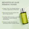 image:imageAloderma Aloe Vera Toner Set 2 Pieces  Hydrating Toner Firming Toner  Made within 12h of Harvest Hydrating Moisturizing Softening Skin Care Set with Fresh Aloe Vera