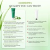 image:imageAloderma Brightening Face Cleanser with Organic Aloe amp Niacinamide 42 oz  Organic Aloe Vera based facial wash with papaya enzymes for everyday use Crueltyfree farmtoface formula in a 120 g tubeBrightening