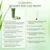 image:imageAloderma Brightening Face Cleanser with Organic Aloe amp Niacinamide 42 oz  Organic Aloe Vera based facial wash with papaya enzymes for everyday use Crueltyfree farmtoface formula in a 120 g tubeFirming