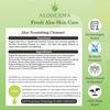 image:imageAloderma Brightening Face Cleanser with Organic Aloe amp Niacinamide 42 oz  Organic Aloe Vera based facial wash with papaya enzymes for everyday use Crueltyfree farmtoface formula in a 120 g tubeFirming