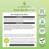 image:imageAloderma Firming Face Sheet Masks with 89 Organic Aloe Vera 5 Pack  Formulated for agedefying results with hyaluronic acid amp arginine Intense hydration amp nourishment for plump supple skinBrightening