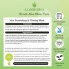 image:imageAloderma Firming Face Sheet Masks with 89 Organic Aloe Vera 5 Pack  Formulated for agedefying results with hyaluronic acid amp arginine Intense hydration amp nourishment for plump supple skinFirming