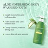 image:imageAloderma Nourishing Conditioner Fresh Organic Aloe amp Crambe Oil 162 oz  Made with Pure Aloe Juice for dry damaged hair Farmtobottle hydration processed in 12 hours Daily care for soft hairBody Wash  Nourishing