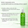image:imageAloderma Refreshing Hydrating Face Mist with Organic Aloe Vera 120 ml  Bottled 12 hours after harvest 423 oz botanical spray featuring squalane amp panthenol for daily makeup prep and dry skin care3