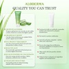 image:imageAloderma Travel Size Aloe Vera Gel Made within 12 Hours of Harvest with 99 Pure Organic Aloe Vera for Body Face amp Scalp  Hydrating amp Soothing Gel for After Sun Care  15oz Squeeze Tube15 Ounce Pack of 3