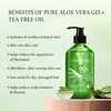 image:imageAloe Vera Gel Set 5Pcs  300g Gel  Tea Tree 200g 114g 2x45g Gel