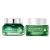 image:imageAloderma Aloe Face Cream Set 2 pieces  Soothing Cream Brightening Cream  Hydrating Moisturizing Softening Nourishing Farm Fresh Aloe Vera Skin Care Set