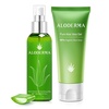 image:imageAloderma Aloe Hydrating Set  Botanical Hydrating Mist Aloe Vera Gel 4 Oz  Made Within 12h of Harvest Farm Fresh Aloe Vera Hydrating amp Moisturizing Skin Care Set
