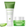 image:imageAloderma Aloe Oil Control Set 2 pcs  Aloe Clearing Gel Hydrating Cream  Hydrating Moisturizing Soothing amp Softhening Skin Care Set