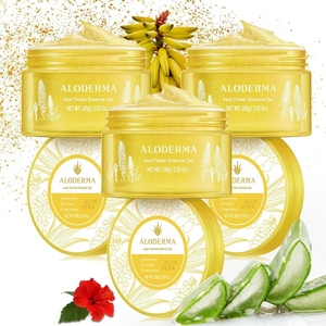 image:imageAloderma 24K Gold Aloe Flower Essence Gel AgeDefying amp Hydrating 7 oz  Farmtoface Lightweight Moisturizing Gel with Organic Aloe Allantoin amp Hyaluronic Acid for a Glowing Youthful Face amp Body7 Ounce Pack of 3