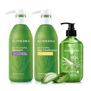 image:imageAloderma Aloe Body amp Shower Set Shampoo Conditioner Aloe Vera Gel