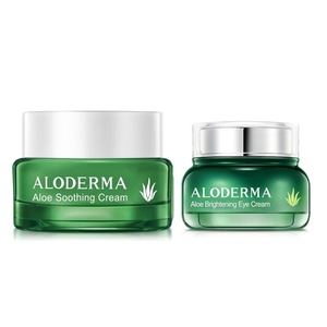 image:imageAloderma Aloe Cream Set 2 pieces  Brightening Eye Cream Soothing Cream  Hydrating Moisturizing Softening Nourishing Farm Fresh Aloe Vera Skin Care Set