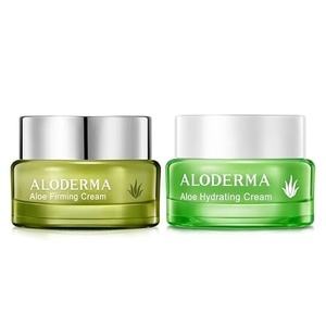 image:imageAloderma Aloe Face Cream Set 2 pieces  Hydrating Cream Firming Cream  Hydrating Moisturizing Softening Farm Fresh Aloe Vera Skin Care Set