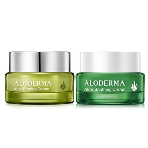image:imageAloderma Aloe Face Cream Set 2 pieces  Soothing Cream Firming Cream  Hydrating Moisturizing Softening Nourishing Farm Fresh Aloe Vera Skin Care Set