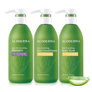 image:imageAloderma Aloe Vera Body amp Shower Set  Shampoo Conditioner Body Wash
