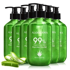 image:imageAloderma Aloe Vera Gel Made within 12 Hours of Harvest with 99 Pure Organic Aloe Vera  Pump Bottle  Ideal for Face and Body Soothing amp Hydrating Sunburn Relief Great for Scalp amp Hair  106oz6