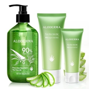 image:imageAloderma Aloe Vera Gel Set 4 Piece  300g Gel  Tea Tree Oil 2x 114g amp 45g