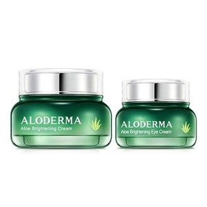 image:imageAloderma Brightening Cream Set 2 pcs  Farm Fresh Aloe Vera Skin Care Set  Brightening Face Cream Brightening Eye Cream Skin Care Set for Dull Tired Skin Dark Spots