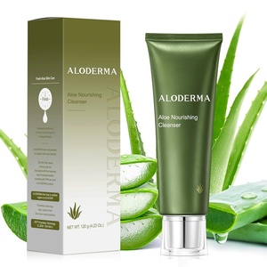 image:imageAloderma Firming Facial Wash with Organic Aloe Vera for Aging Skin 42 oz  Unscented gel cleanser with carnosine peptides and bergamot oil Great daily hydration for men and women 120 g tubeFirming
