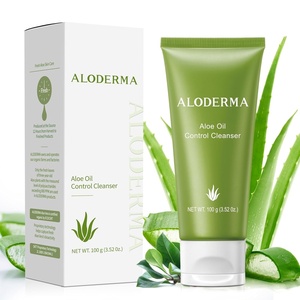 image:imageAloderma Firming Facial Wash with Organic Aloe Vera for Aging Skin 42 oz  Unscented gel cleanser with carnosine peptides and bergamot oil Great daily hydration for men and women 120 g tubeOil Controlling