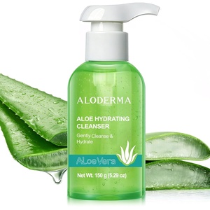 image:imageAloderma Firming Facial Wash with Organic Aloe Vera for Aging Skin 42 oz  Unscented gel cleanser with carnosine peptides and bergamot oil Great daily hydration for men and women 120 g tubeHydrating