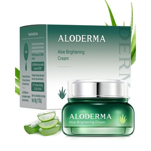 image:imageAloderma Hydrating Face Cream 65 Organic Aloe amp Hyaluronic Acid 17 oz  Unscented daily moisturizing cream with shea butter and black oat seed extract Great for normal sensitive dry skinBrightening