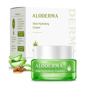 image:imageAloderma Hydrating Face Cream 65 Organic Aloe amp Hyaluronic Acid 17 oz  Unscented daily moisturizing cream with shea butter and black oat seed extract Great for normal sensitive dry skinHydrating