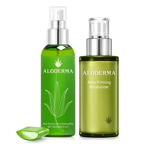 image:imageAloderma Nourishing Set  Firming Moisturizer Botanical Hydrating Mist  Made Within 12h of Harvest Farm Fresh Aloe Vera Hydrating amp Moisturizing Skin Care Set