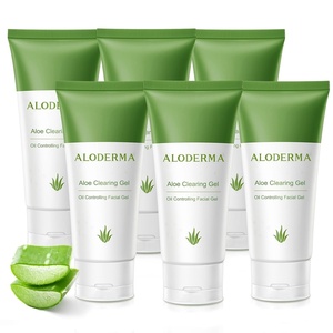 image:imageAloderma Oil Control Clearing Gel 90 Organic Aloe for Oily Skin 28 oz  Contains allantoin amp wintergreen extract Great for sensitive oily or blemishprone skin seeking lightweight oil control28 Ounce Pack of 6