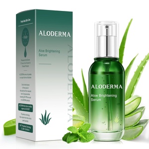 image:imageAloderma Soothing Face Serum 65 Organic Aloe for Sensitive Skin 17 oz  Calming nourishing facial serum for clean skin with betaglucan hyaluronic acid and vitamin C and Freshly Harvested AloeBrightening