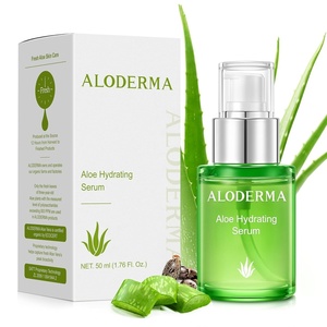 image:imageAloderma Soothing Face Serum 65 Organic Aloe for Sensitive Skin 17 oz  Calming nourishing facial serum for clean skin with betaglucan hyaluronic acid and vitamin C and Freshly Harvested AloeHydrating