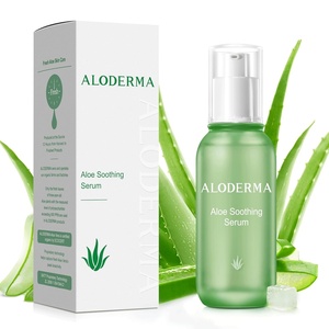 image:imageAloderma Soothing Face Serum 65 Organic Aloe for Sensitive Skin 17 oz  Calming nourishing facial serum for clean skin with betaglucan hyaluronic acid and vitamin C and Freshly Harvested AloeSoothing